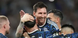 Argentina goleó 5-0 a Zambia y llega firme al Mundial tras su último amistoso