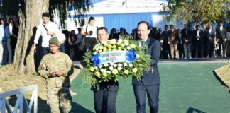 A 44 años de Malvinas: Goya homenajeó a los héroes con un emotivo acto en la Plazoleta Malvinas Argentinas