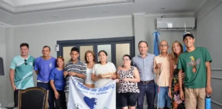 Goya: el intendente compartió un encuentro con asistentes de la Coordinación de Discapacidad y fortaleció la inclusión