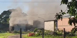 Investigan las causas del incendio en la planta textil Alal en Goya: qué se sabe hasta ahora