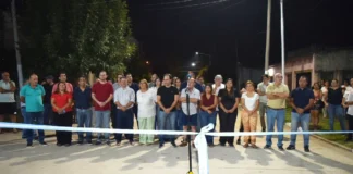 Goya: barrio Villa Vital inauguró obra del programa Mita y Mita y mejora su infraestructura urbana